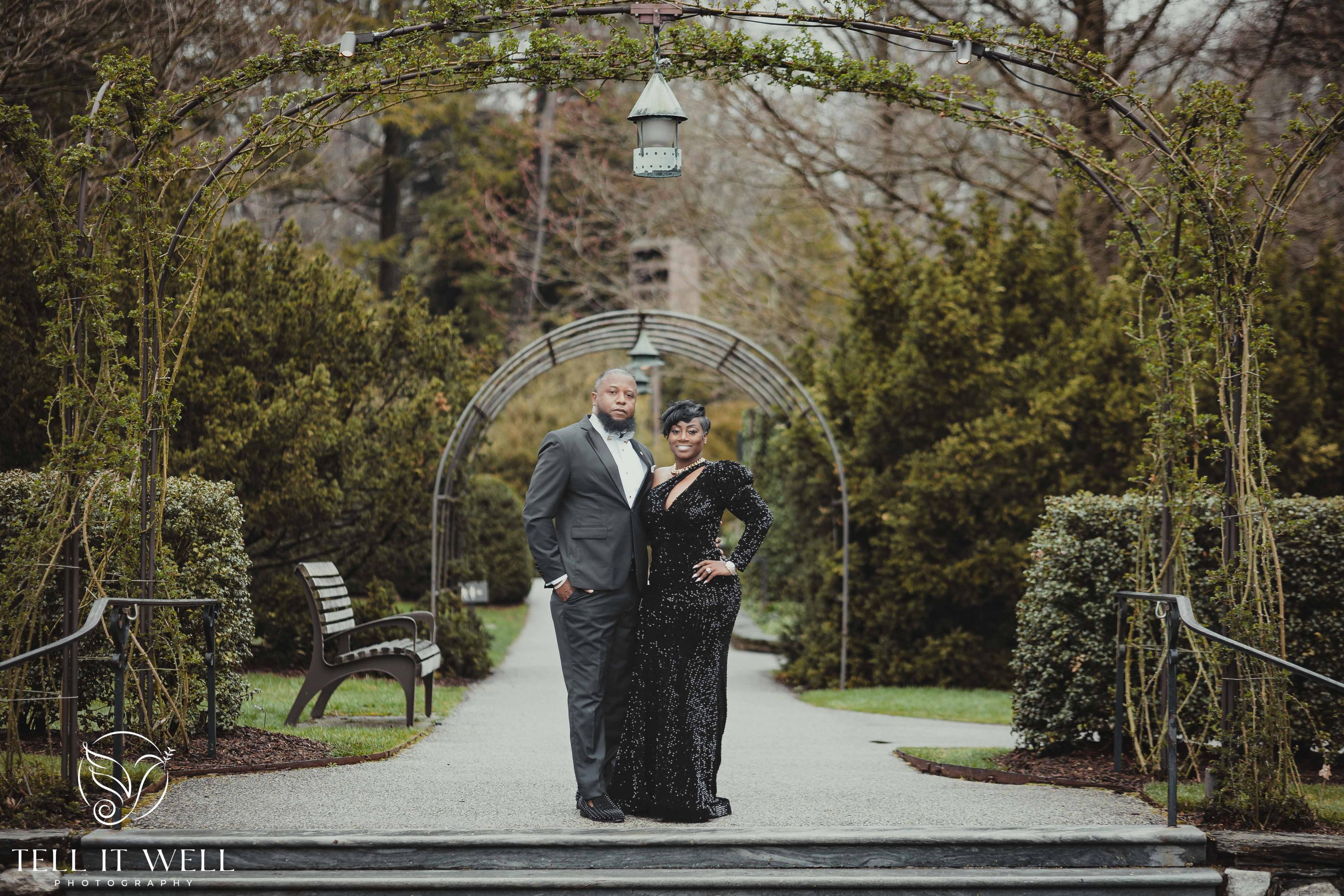 Derek & Shameka’s Dreamy Engagement Session at Longwood Gardens